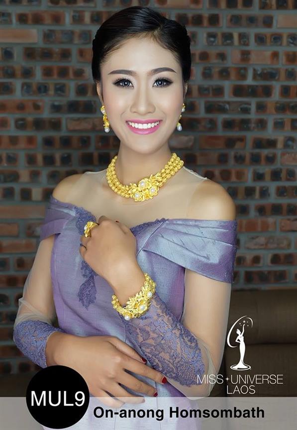 On-anong Homsombath Miss Universe Laos 2017 Finalist
